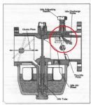 Carby gasket Bendix carby